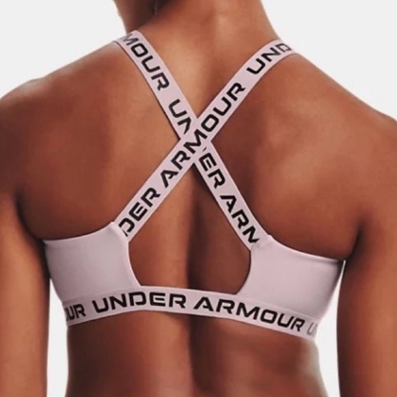 Under Armour Other - ✨3/$20✨ Under Armour Purple Crossback Strappy Low Sports Bra. Size Women’s XS